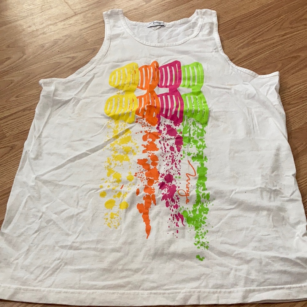 Tank top/ bathing suit cover up